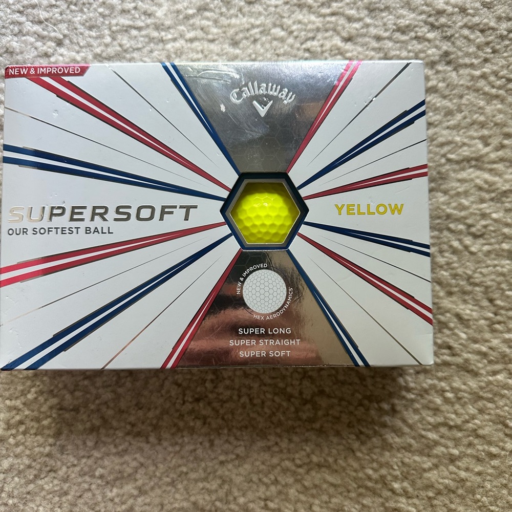 Callaway super soft golf balls